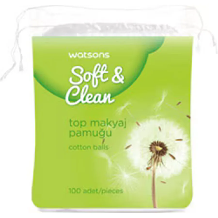 Watsons 100 Adet Top Pamuk