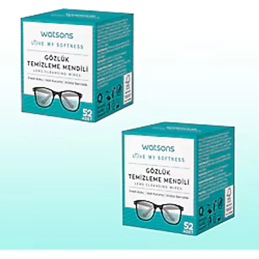 Watsons 52'li Gözlük Temizleme Mendili 2 Adet