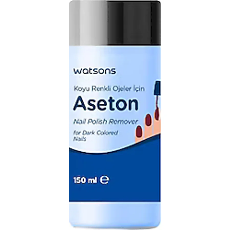 Watsons Koyu Renk Ojeler için Aseton 150 ml