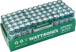 Wattsonix R03 60'lı AAA İnce Kalem Pil
