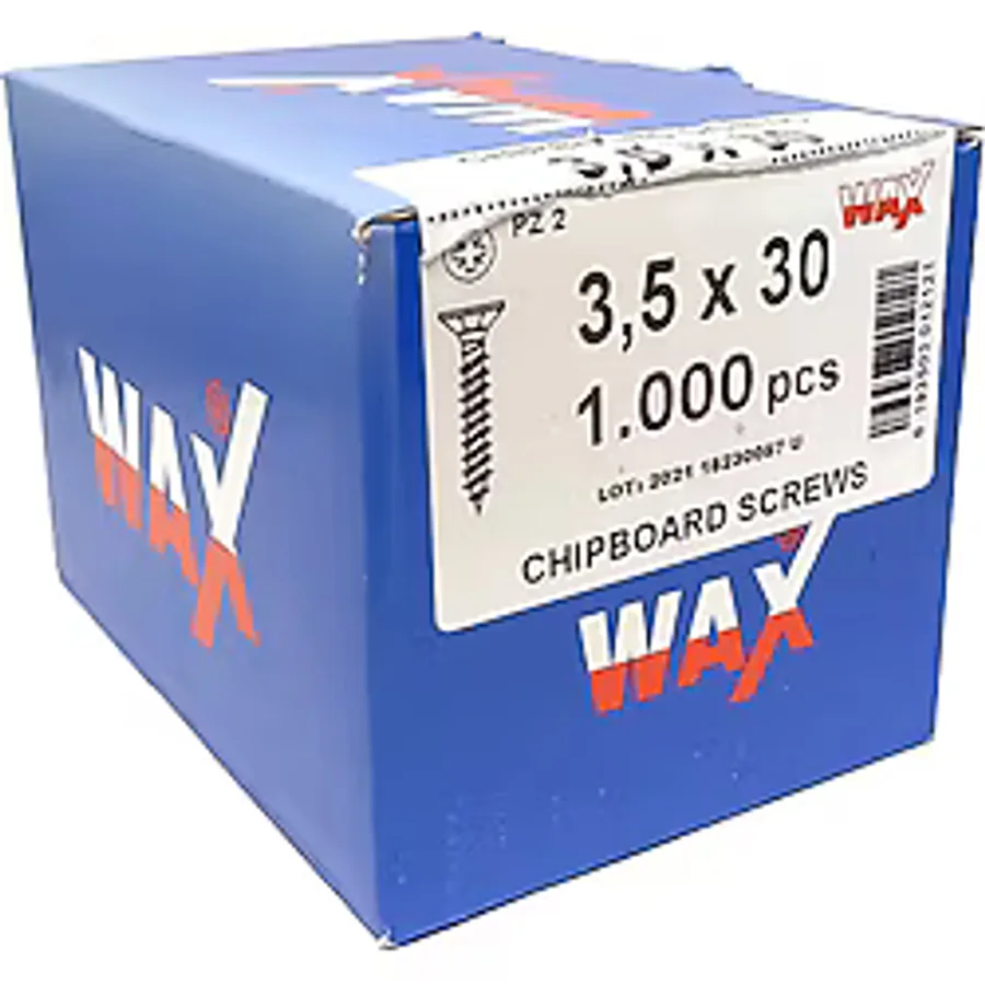Wax Sunta Vidası 3.5X30 (1000 Adet)
