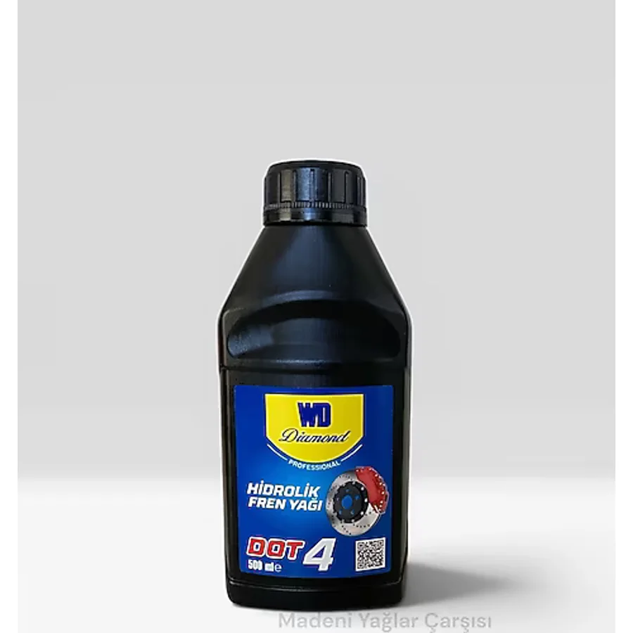 Wd Diamond Dot4 500ML. Fren Hidrolik Yağı