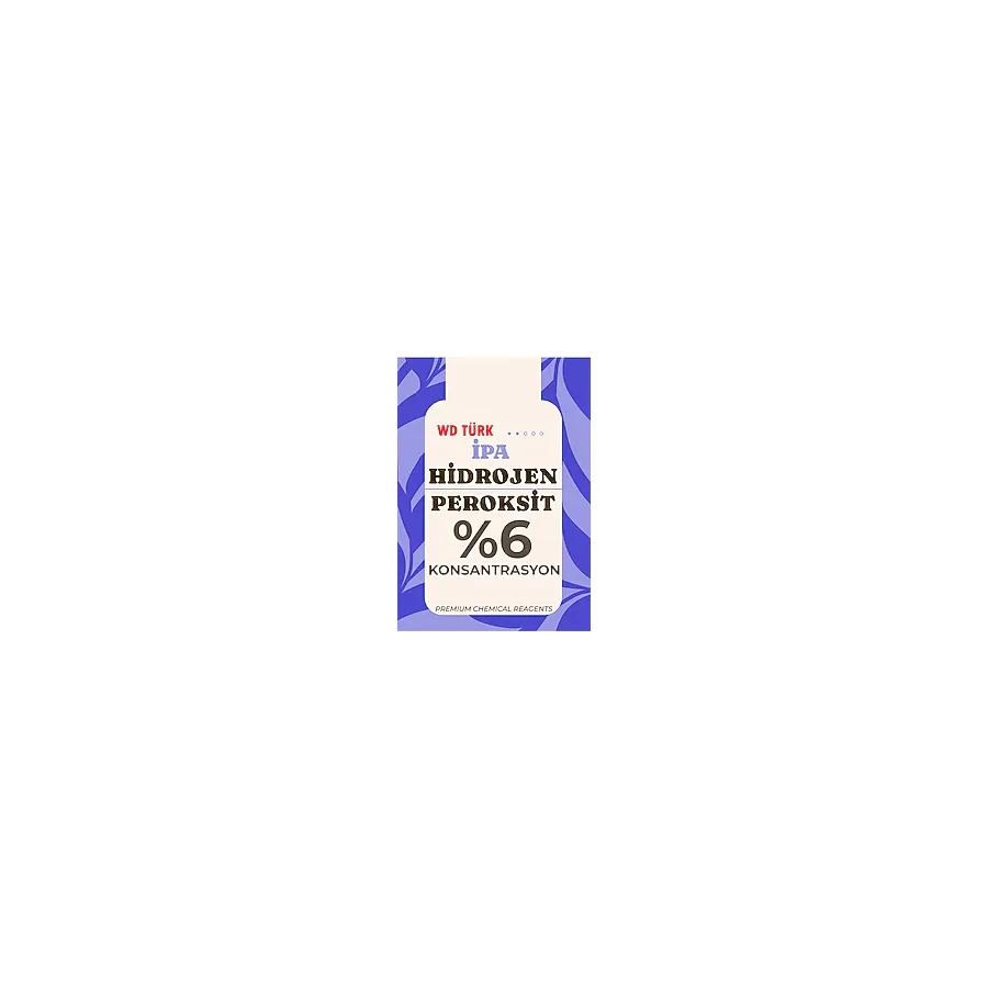 Wd Türk Wd Türk Hidrojen Peroksit %6 Oksijenli Su Perhidrol 100 Ml