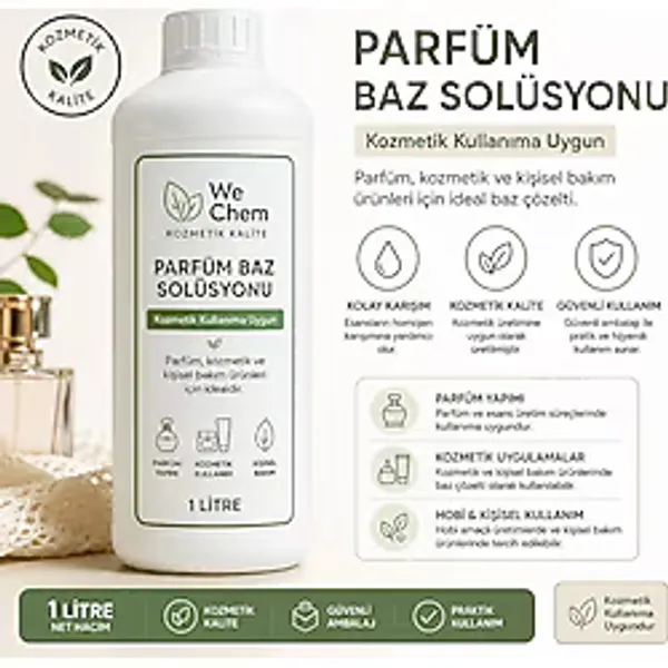 We Chem Parfüm Kozmetik Bazı Solisyonu 1000ML