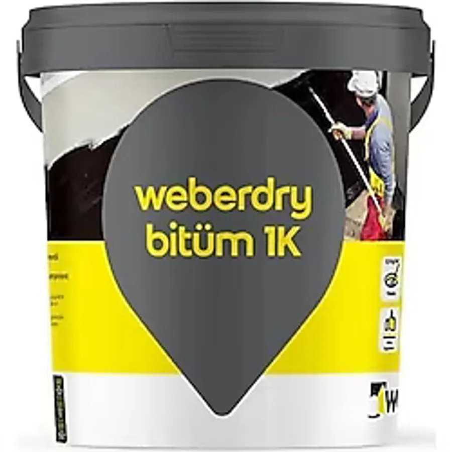 Weber Dry Bitüm 1K 17 Kg Likit Membran