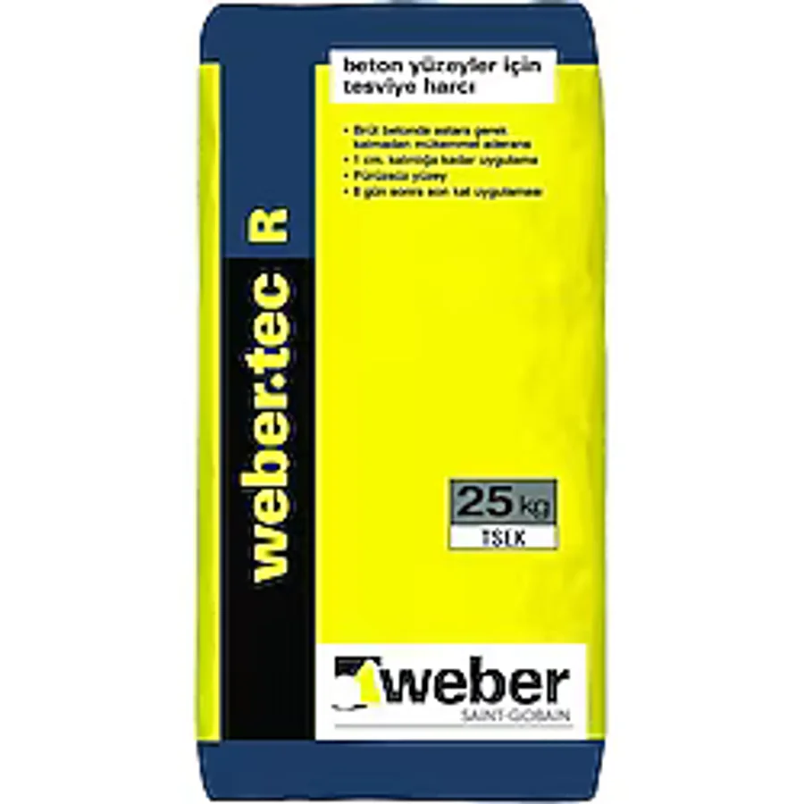 Weber Tec R İnce Tamir Harcı 25 Kg