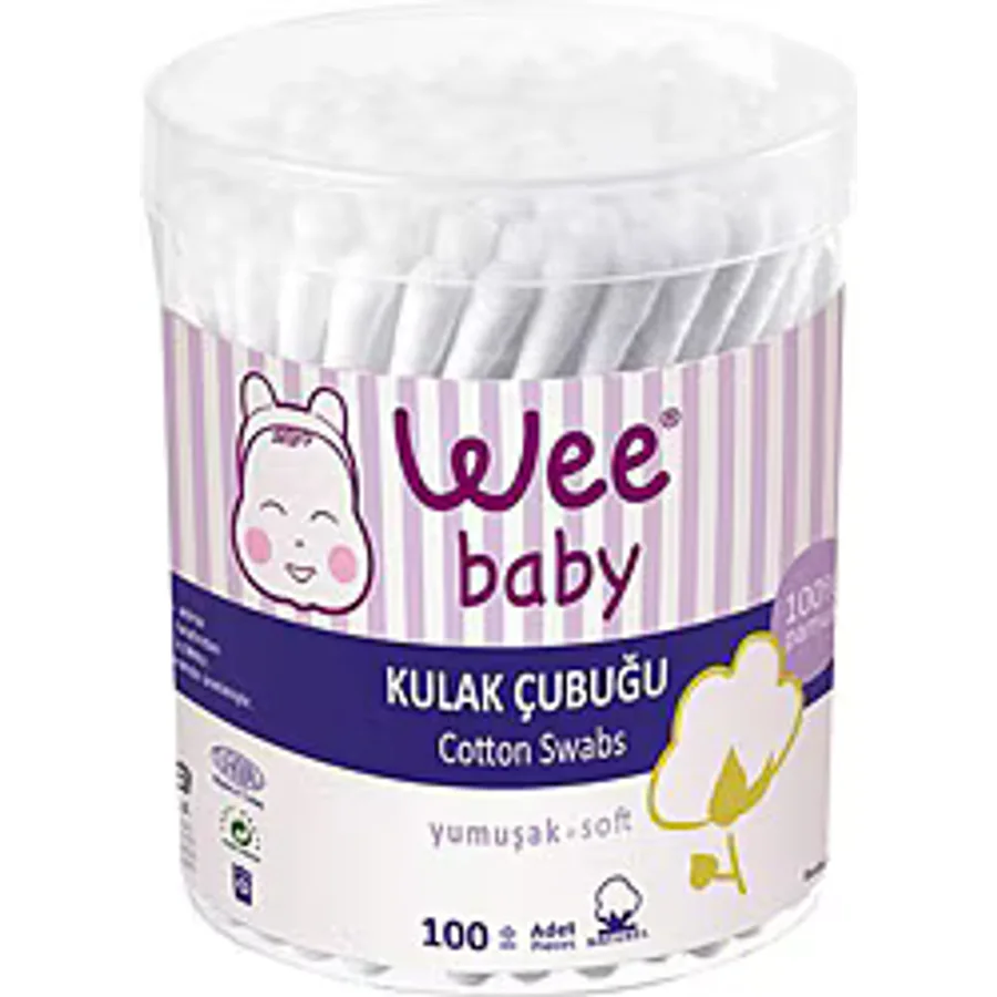 Wee Baby 100'lü Bebek Kulak Çubuğu