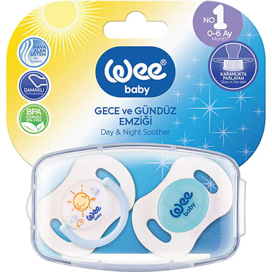 Wee Baby 152 Gece ve Gündüz No:1 0+ Ay 2'li Emzik