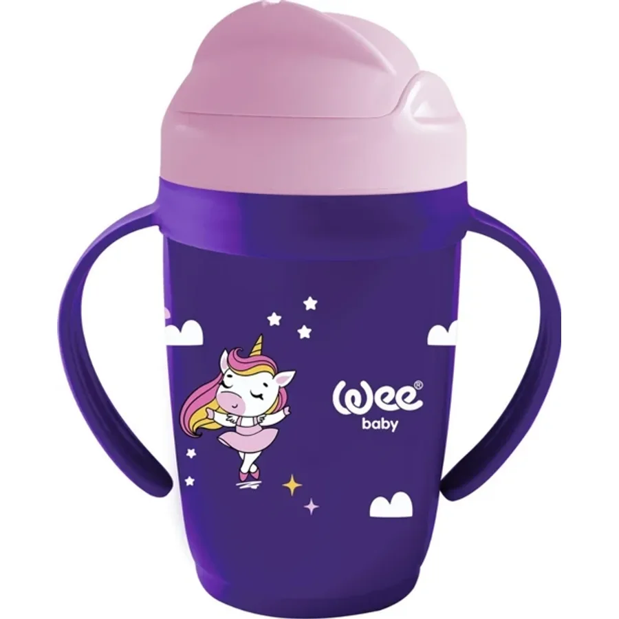 Wee Baby 339 Friends Kulplu Pipetli Bardak 265 ml