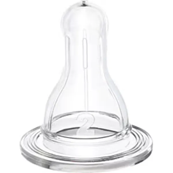 Wee Baby 821 No:2 6-18 Ay Normal Akış Silikon Biberon Emziği