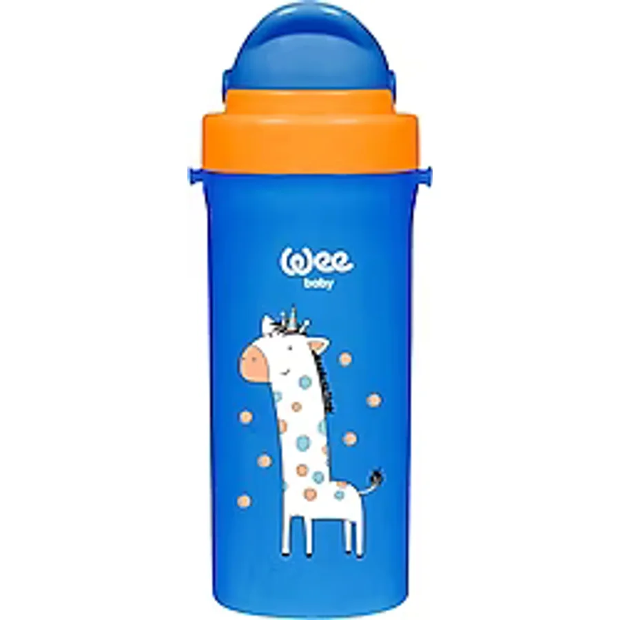 Wee Baby 896 Pipetli Bardak 300 ml Mavi