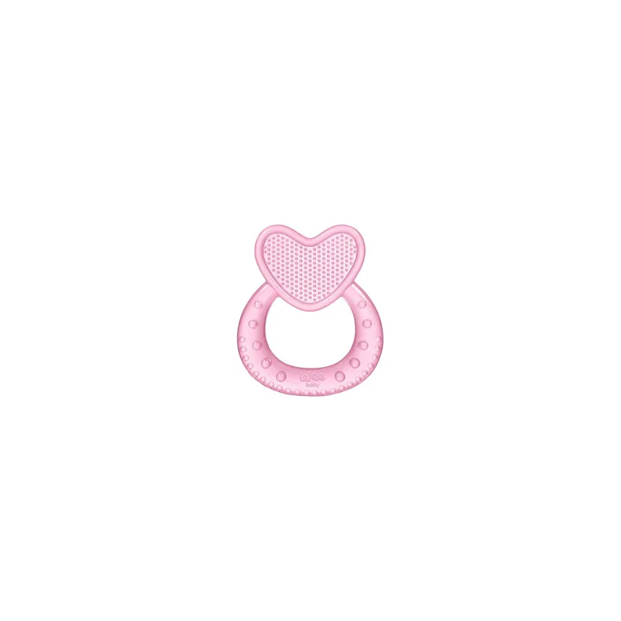 Wee Baby 912 Kalpli Silikon Pembe Diş Kaşıyıcı
