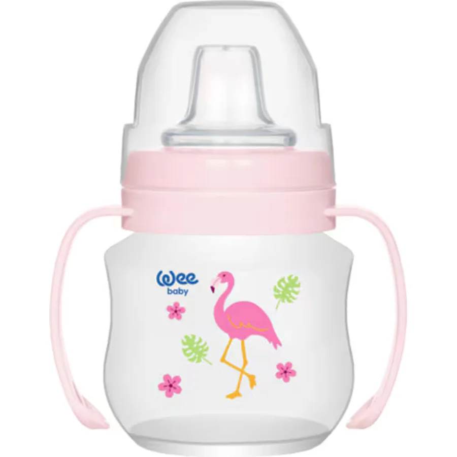 Wee Baby Akıtmaz Kulplu PP Antikolik 125 ml Bardak