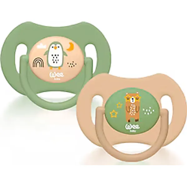 Wee Baby Duo Simetrik Uçlu No:2 6-18 Ay Emzik