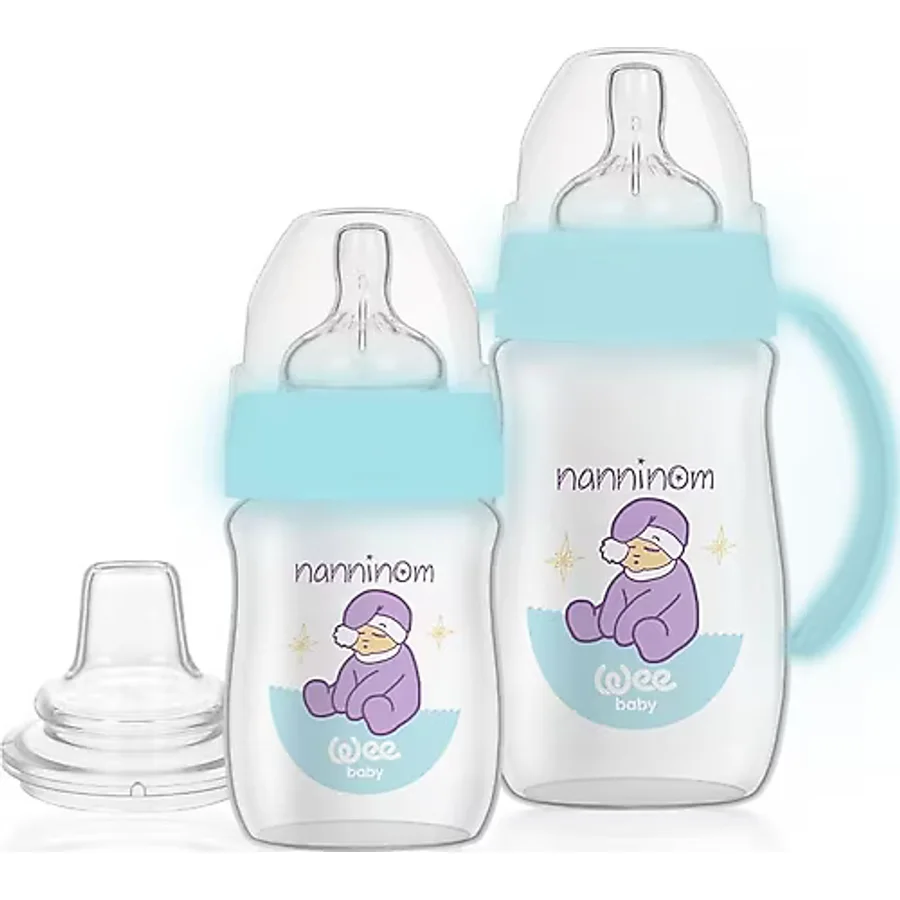 Wee Baby Nanninom Geniş Ağızlı Biberon Seti