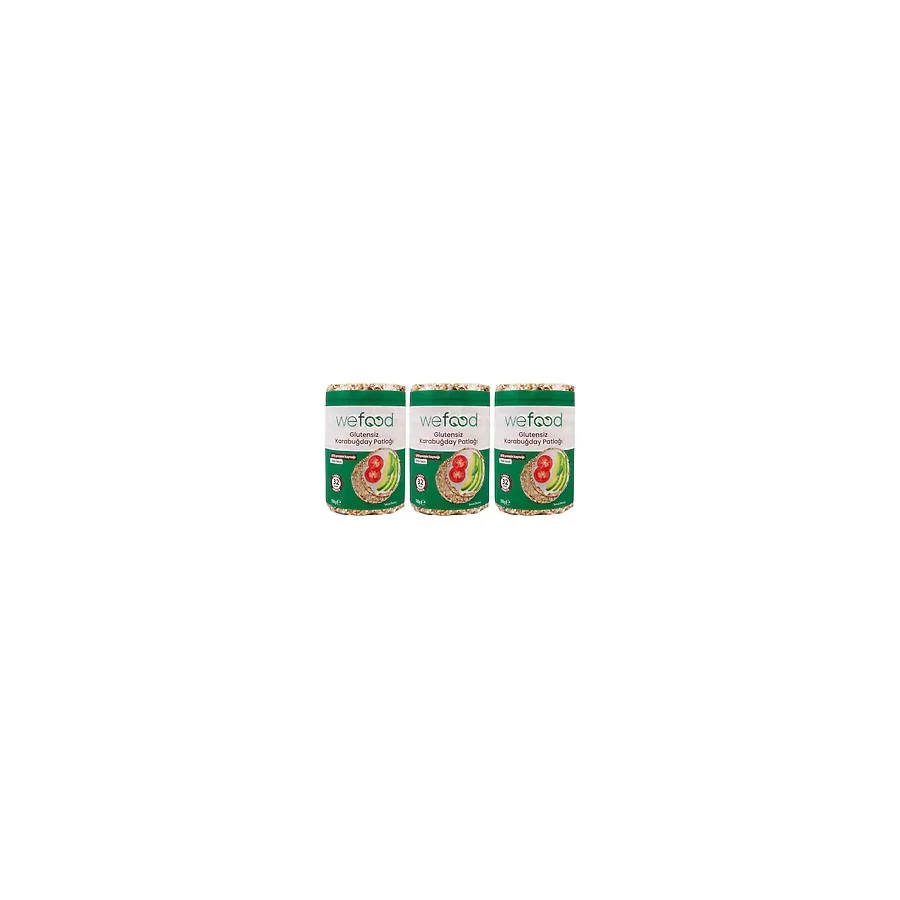 Wefood Karabuğday Patlağı (3 x 100 g)