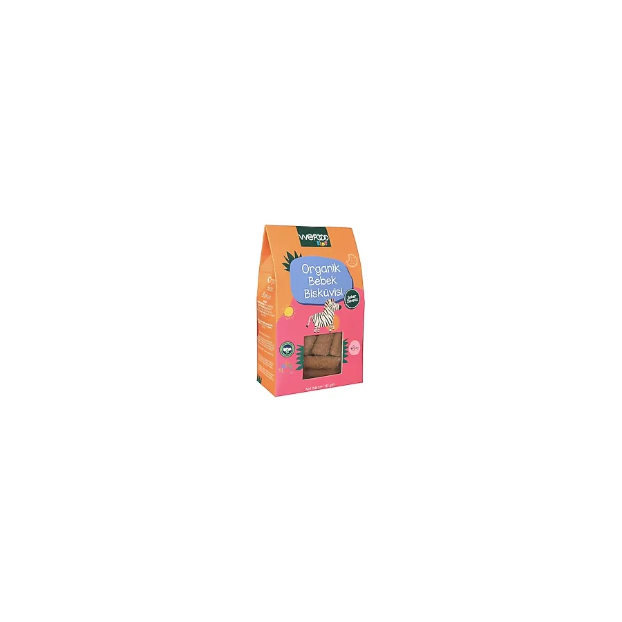 Wefood Kids Organik Bebe Bisküvisi 90 gr