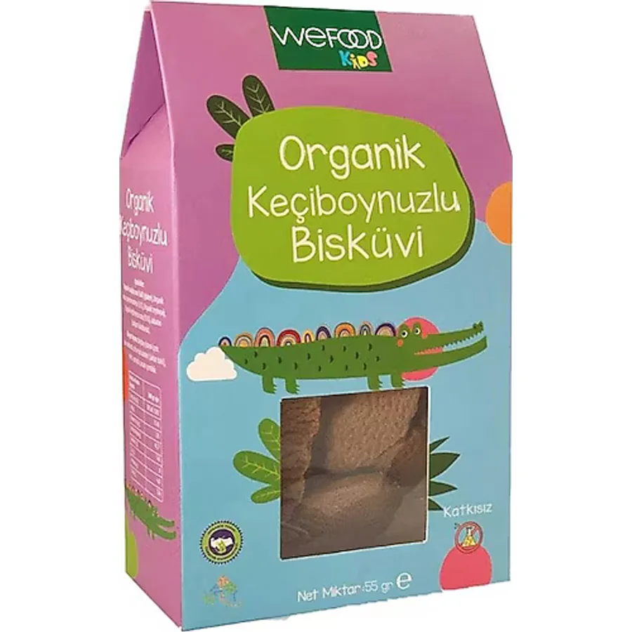 Wefood Kids Organik Keçiboynuzlu Bisküvi 55 gr