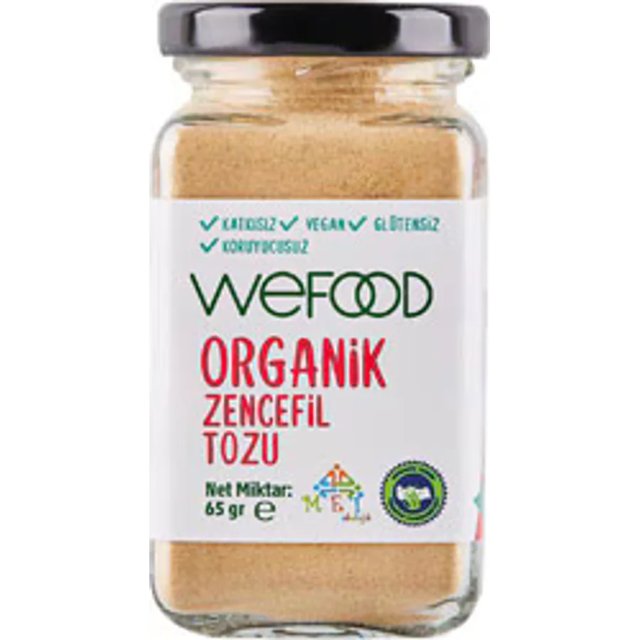 Wefood Organik 65 gr Zencefil Tozu