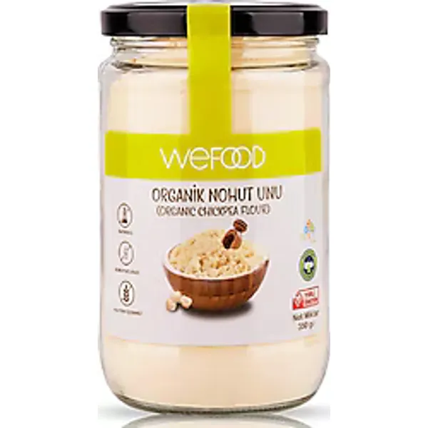 Wefood Organik Glutensiz Nohut Unu 350 gr