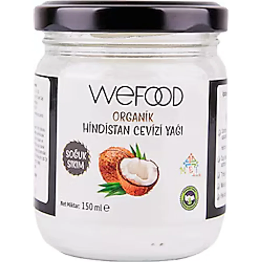 Wefood Organik Hindistan Cevizi Yağı 150 ml