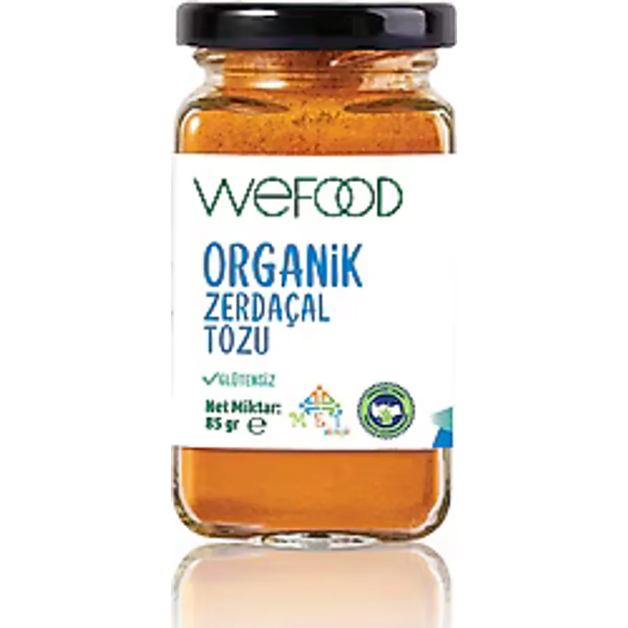 Wefood Organik Zerdeçal Tozu 85 gr
