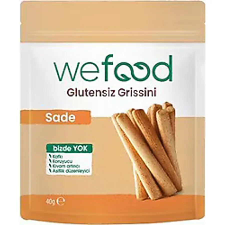 Wefood Sade Glutensiz Grissini 40 gr