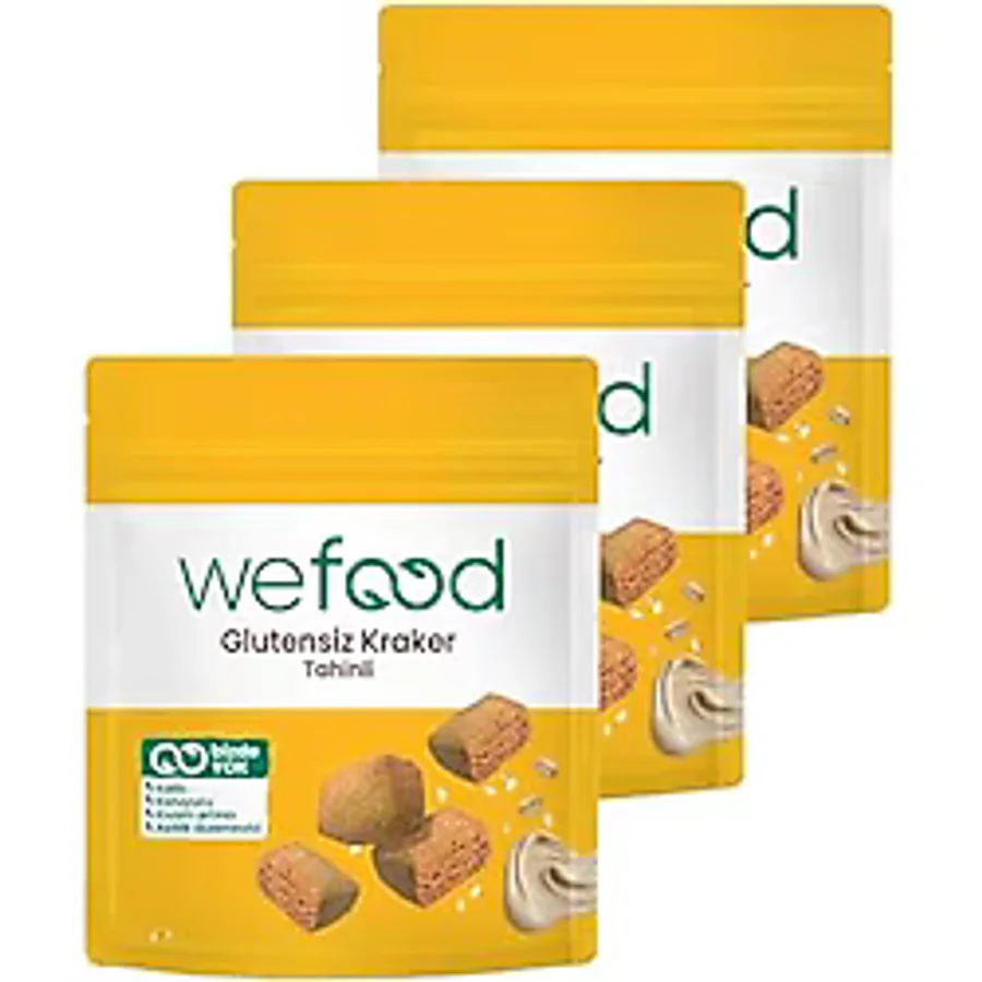 Wefood Tahinli Kraker 40 Gr 3'lü