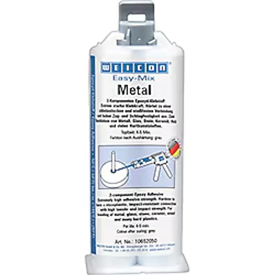 Weicon Easy-Mix metal 50 ml Yeşil Metal, plastik, ahşap, cam için epoksi yapıştırıcı