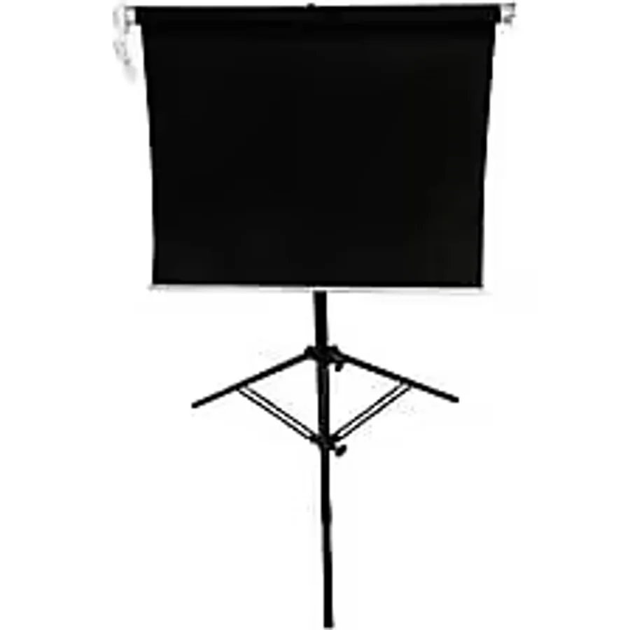Weifeng 135cm x 200cm Kumaş Siyah Taşınabilir Portre Fon Perdesi