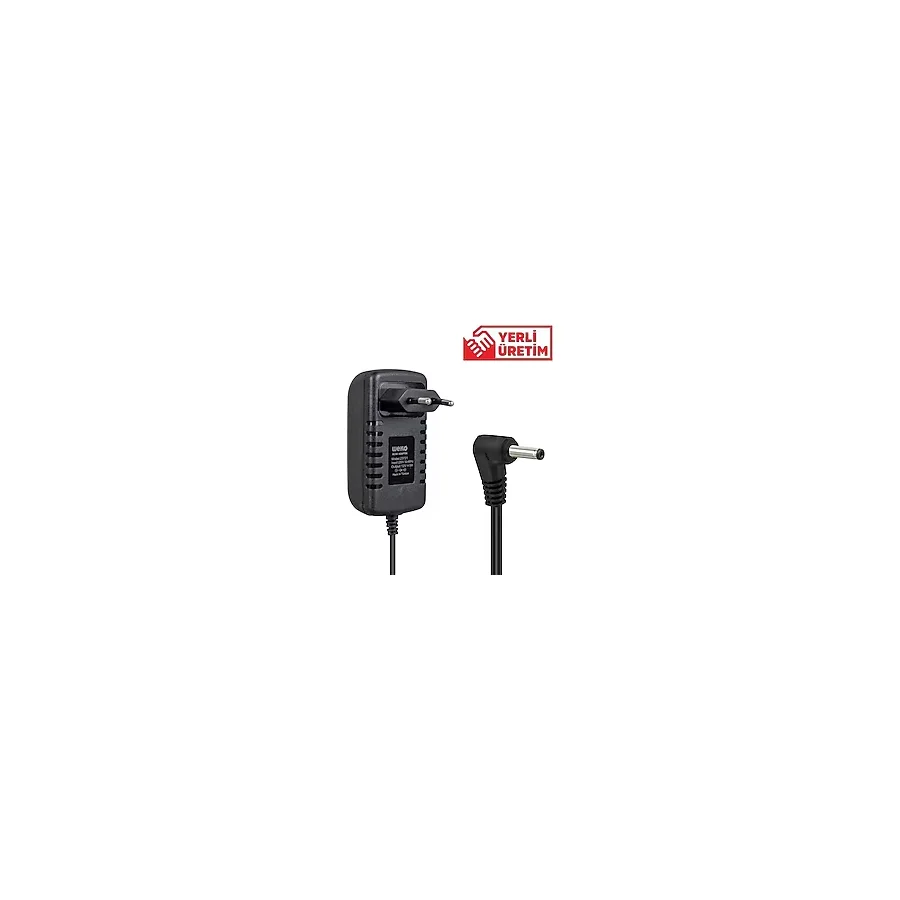 Weko 12 Volt - 3 Amper 3.5x1.35 Uçlu Yerli Üretim Yazar Kasa Pos Adaptörü - Çok Renkli