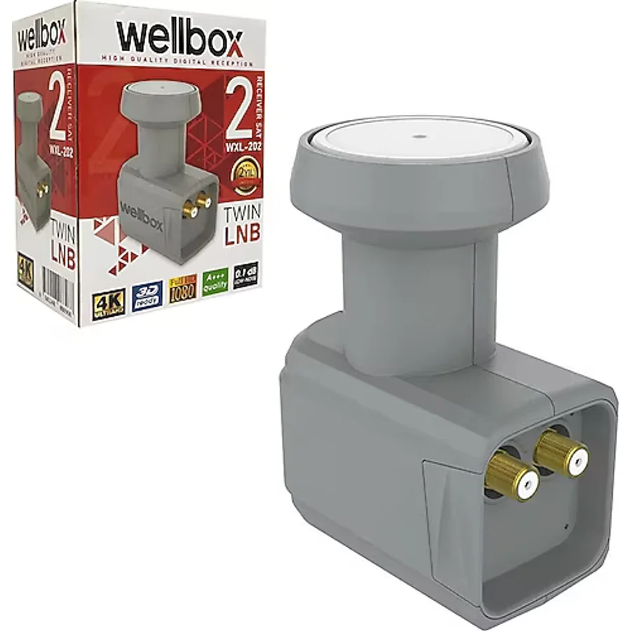 Wellbox Wxl-202 2li Full Hd 1080p Twin Unıversal Lnb
