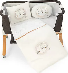 Wellgro Baby Lion Anne Yanı 5 Parça Bebek Uyku Seti
