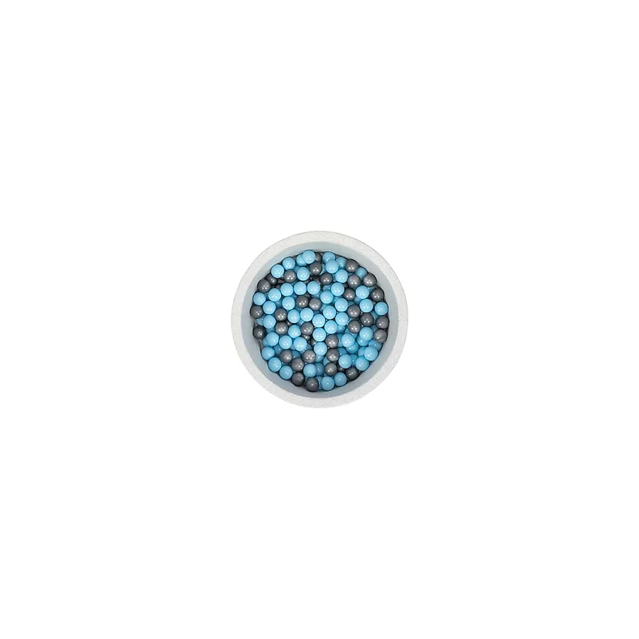Wellgro Bubble Pops Açık Gri Sünger Top Havuzu 3 Renk 150 Top