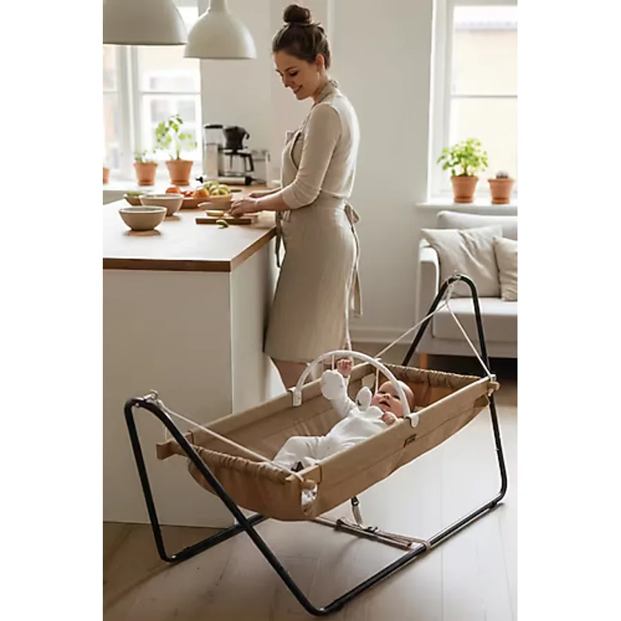 Wellgro Cozy Nest Hamak Beşik Kahve, Anne Yanı Bebek Hamağı