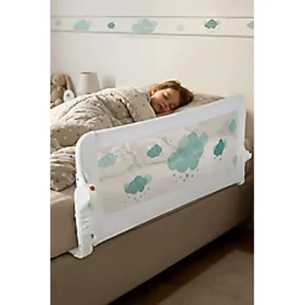 Wellgro Littles 150x48 cm Yeşil Yatak Bariyeri, Çocuk Yatak Korkuluğu