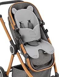 Wellgro Teddy Bear Çok Fonksiyonlu Penye Ped Bebek Arabası Minderi
