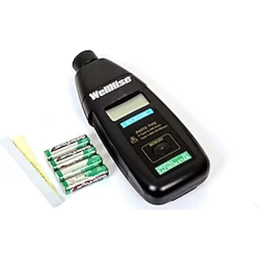WellHise DT2234B Dijital RPM Ölçer Lazer Takometre
