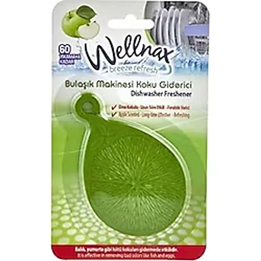 Wellnax Breeze Refresh Bulaşık Makinası Koku Giderici Elma X3