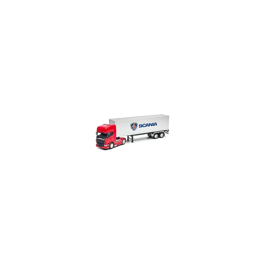 Welly 1 / 32 Ölçek Oyuncak Metal Model Tır Scania V8 E730 Tır