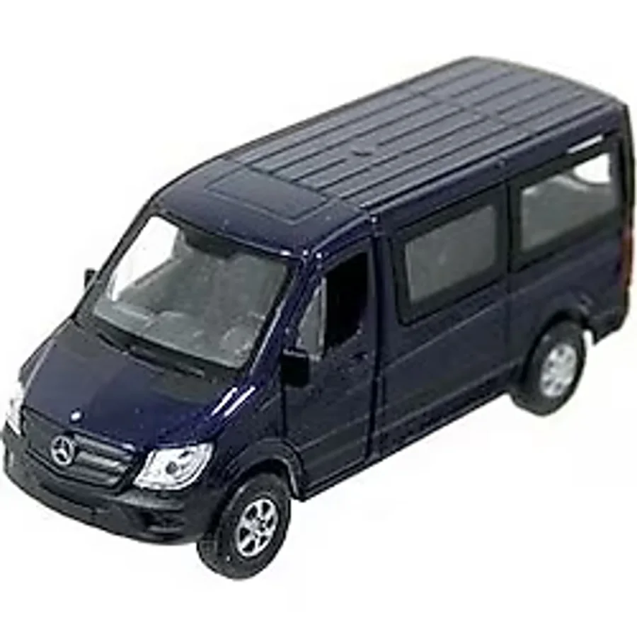 Welly 1:38 Mercedes Sprinter Bus Çek Bırak Minibüs - Lacivert