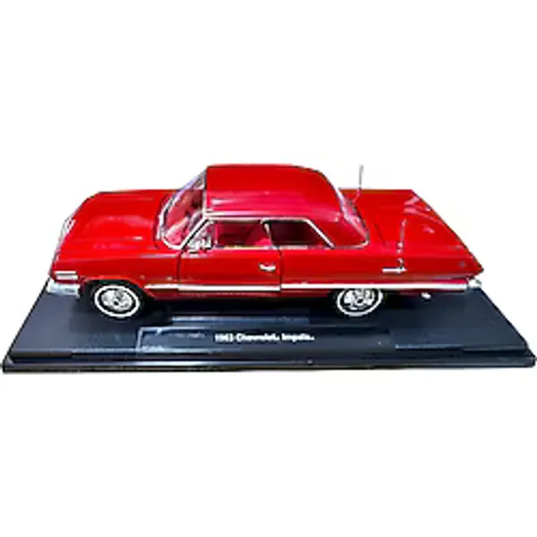 Welly 1963 Chevrolet Impala (Kırmızı) 1/18 Model Araba