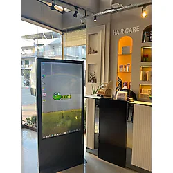 Wenn Totem Dokunmatik Kiosk 43" - Gri