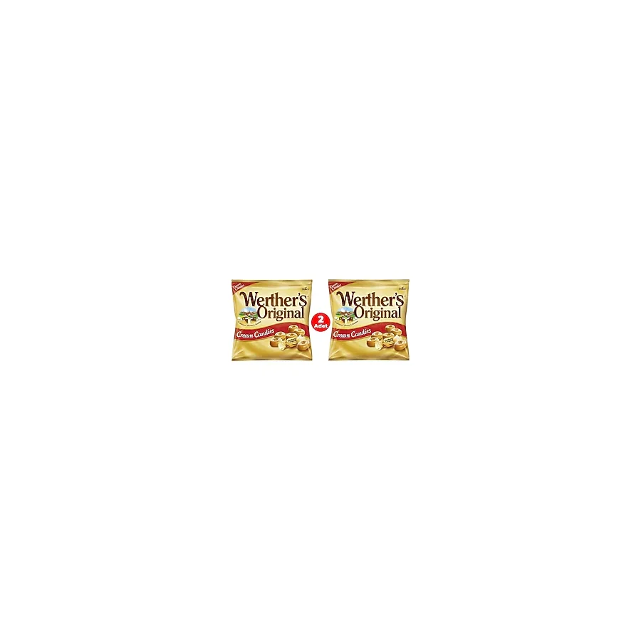 Werther's Original Cream Candies Karamel Kaplı Krema Şeker 150 G (2 Adet) - 150 gr