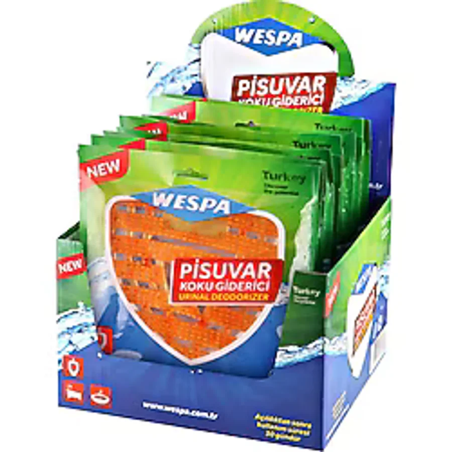 Wespa Pisuvar Koku Giderici Süzgeçli Sarı
