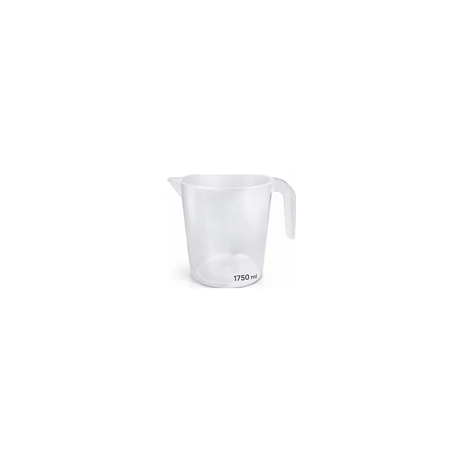 Wespa Şeffaf Maşrapa 1750 ml - Banyo, Mutfak ve Temizlik İçin Uygun