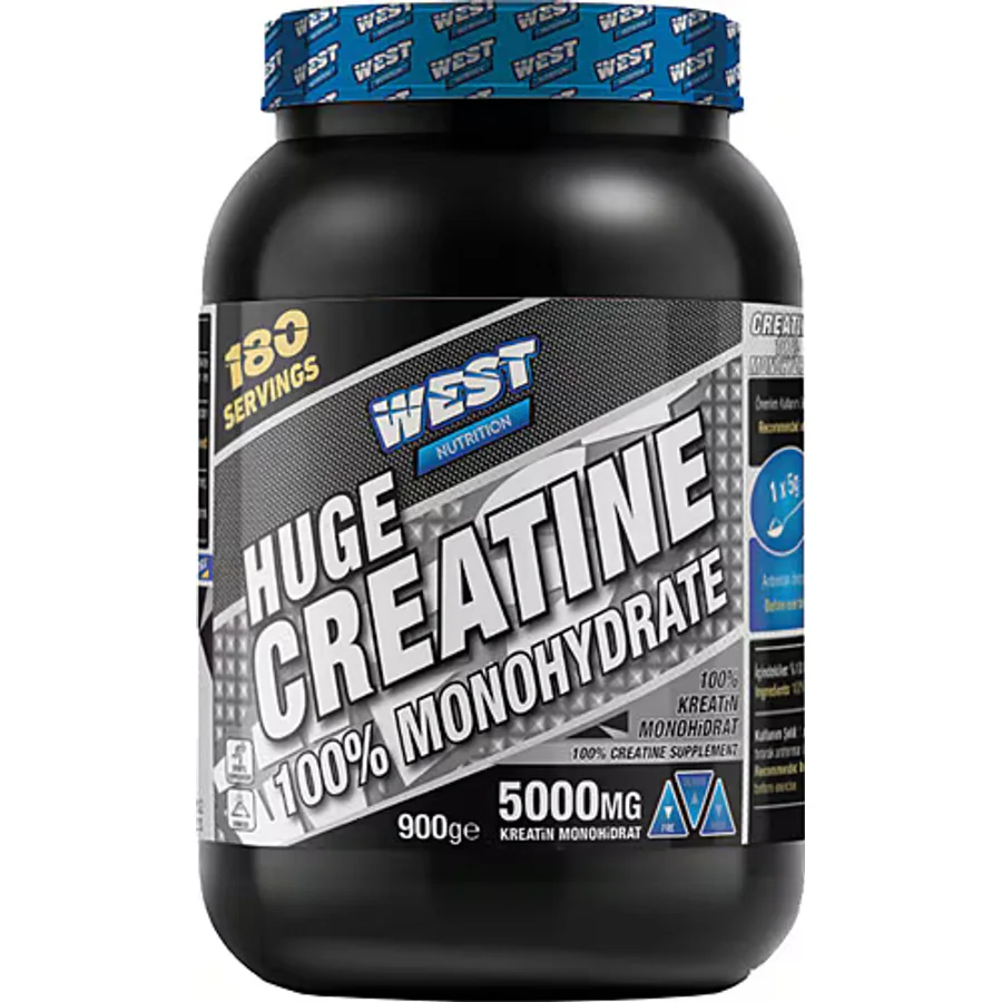 West Nutrition Huge Creatine Monohydrate 900 gr 180 Servis