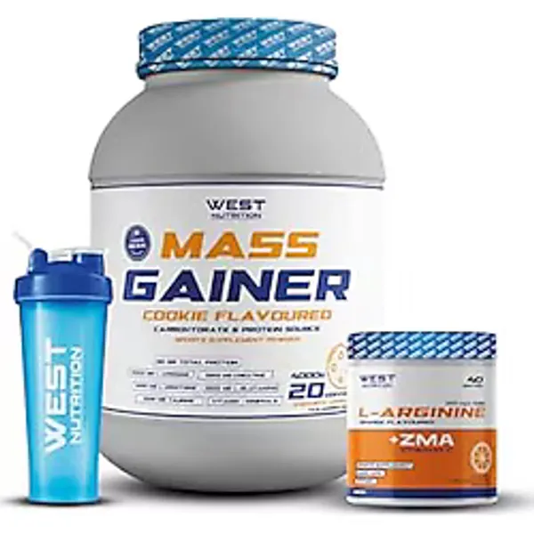 West Nutrition Mass Gainer 4000 gr L-Arjinin ZMA Paketi