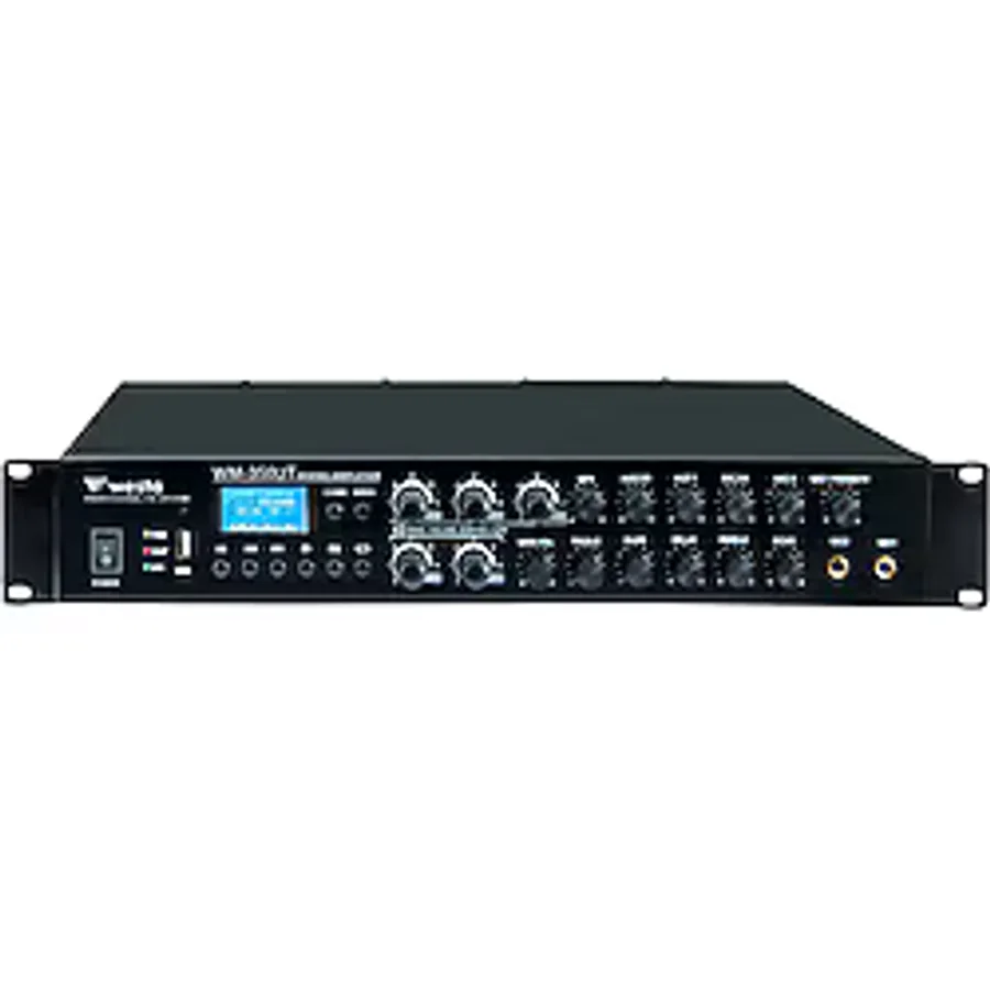 Westa WM-350UT USB Bluetooth 350W 6 Zone Mixser Amfi Mikrofon Ve AUX Girişli Amfi