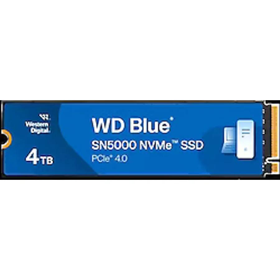 Western Digital BLUE SN5000 WDS400T4B0E PCI-Express 4.0 4 TB M.2 SSD